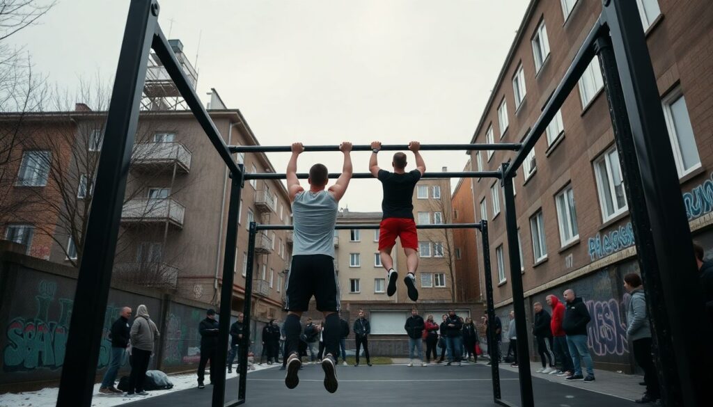 Сравнительный рейтинг команд Санкт-Петербурга по турникам - иллюстрация