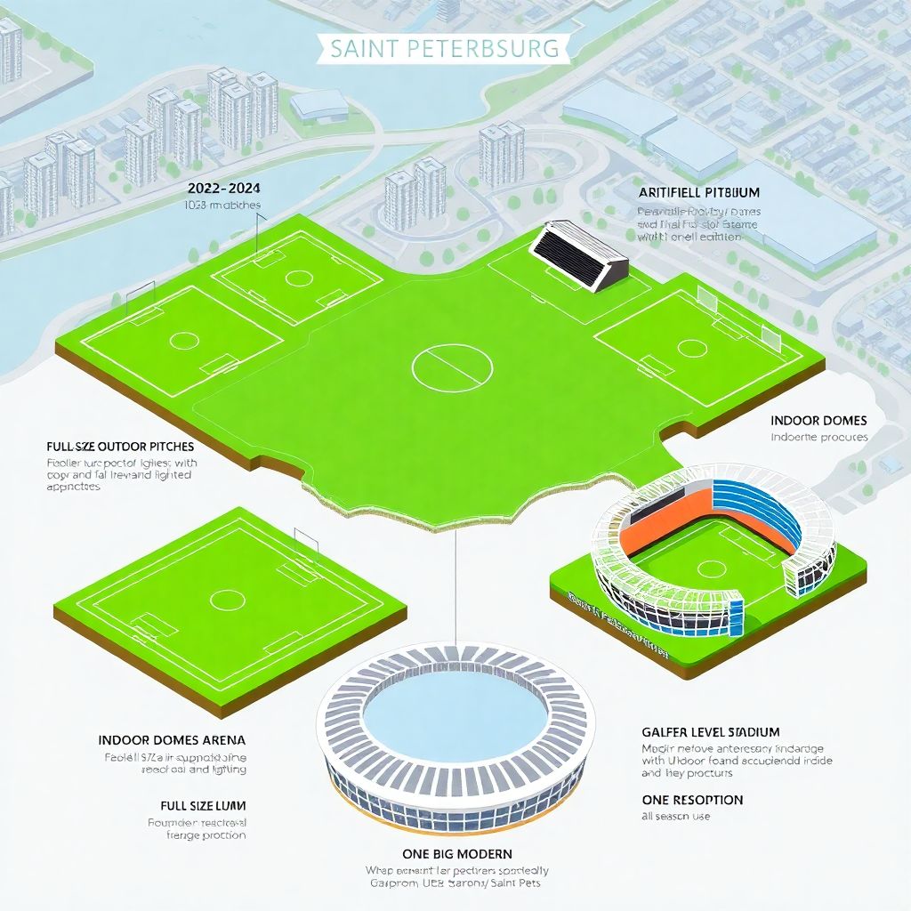 Инфраструктурные проекты для СПб футбола: развитие стадионов и тренировочных баз