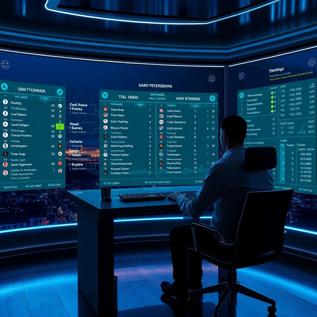 Турнирные таблицы Санкт-Петербурга: итоги тура и положение команд