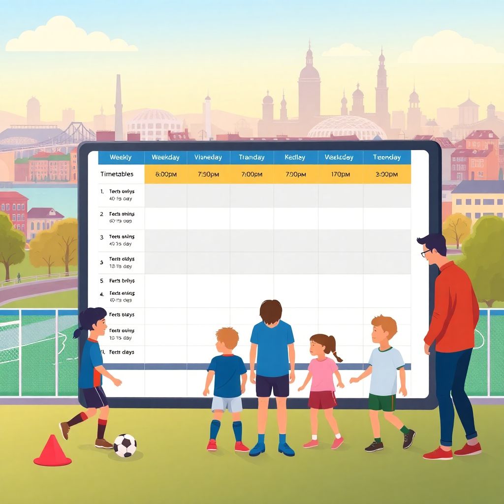 Расписание тренировок академий СПб для детей и взрослых на текущий сезон