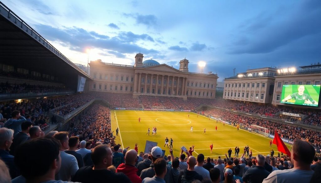 Культурная жизнь болельщиков Санкт-Петербурга - иллюстрация