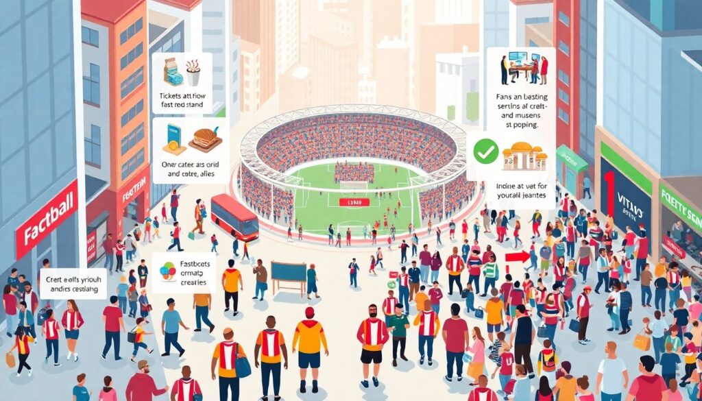 Культурная жизнь болельщиков Санкт-Петербурга - иллюстрация