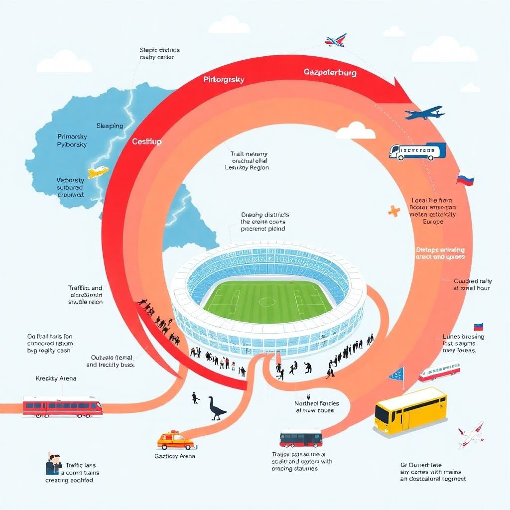 География болельщиков Санкт-Петербурга: от районов города до мировых фан-зон