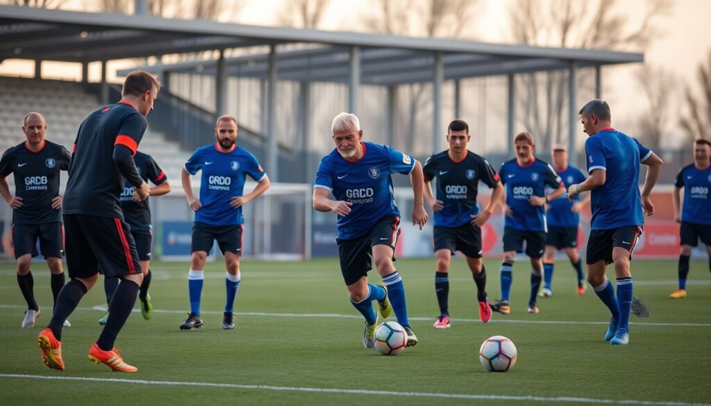 Опыт ветеранов футбола Санкт-Петербурга - иллюстрация