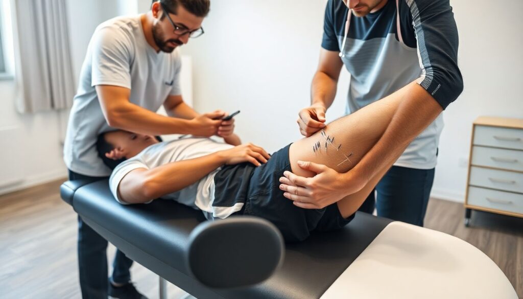 Советы по физиотерапии и реабилитации футболистов - иллюстрация