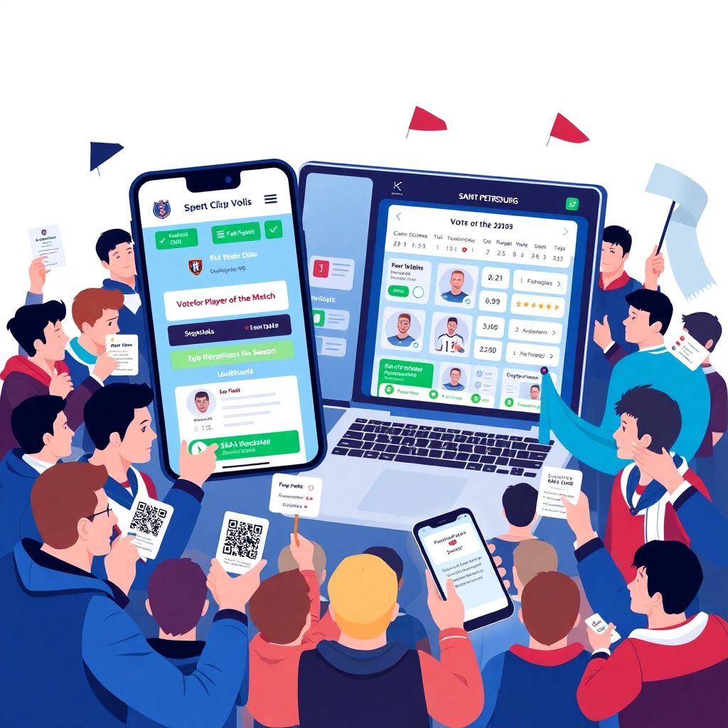 Лидеры голосования болельщиков СПб клубов в текущем сезоне