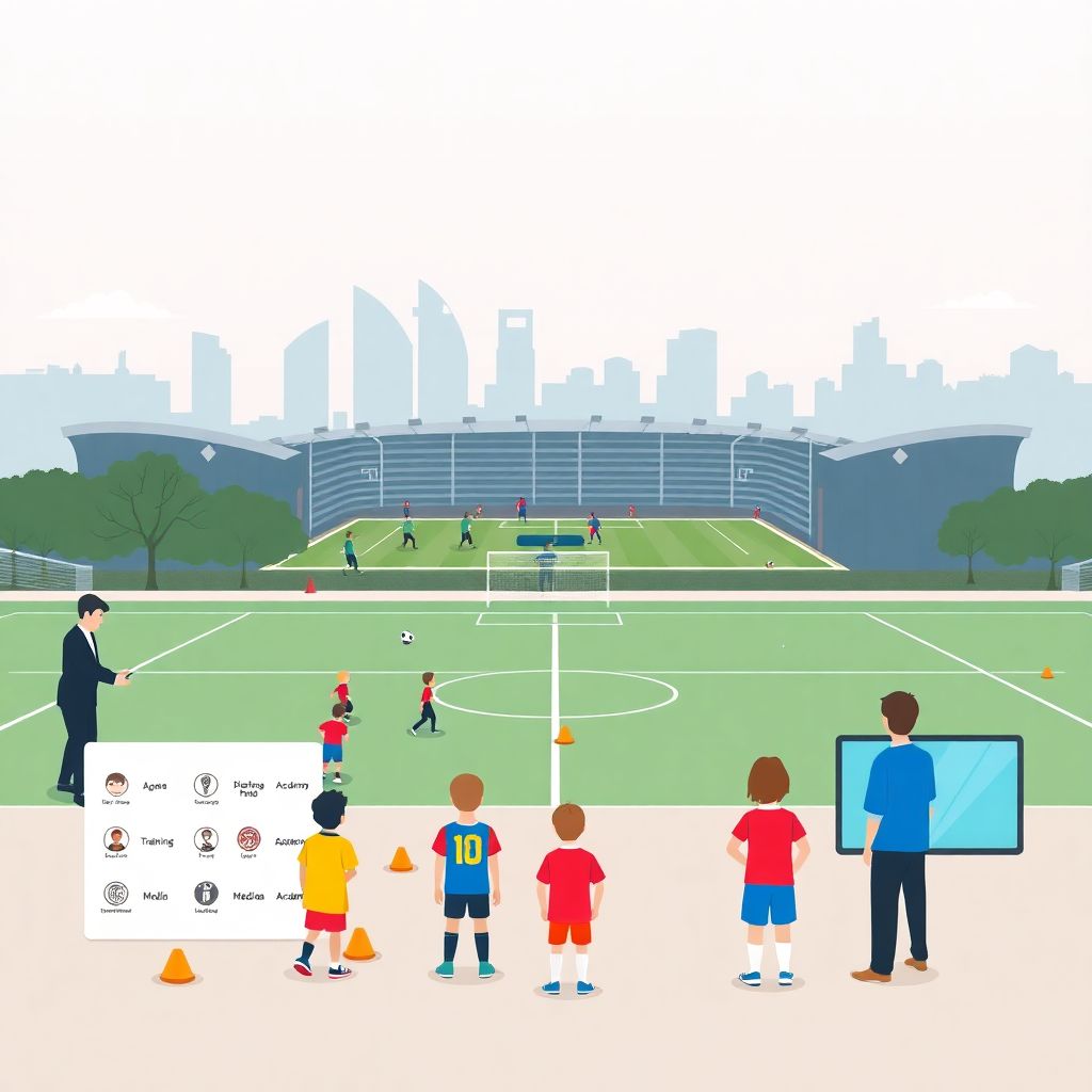 Партнерства клубов СПб и местных школ футбола: развитие юных игроков