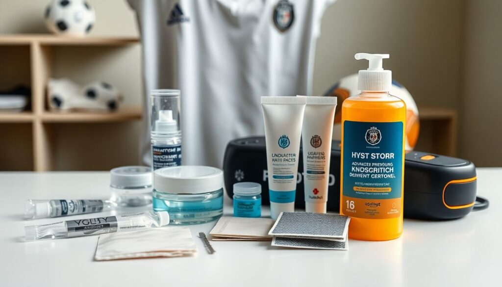 Материалы по восстановлению после травм у футболистов СПб - иллюстрация