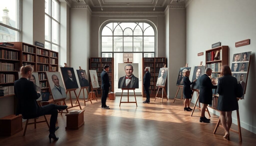 Портреты наставников академий Санкт-Петербурга - иллюстрация