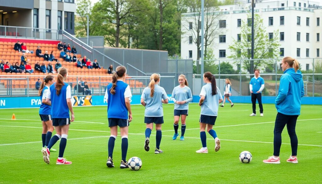 Вклад женского футбола в развитие СПб - иллюстрация