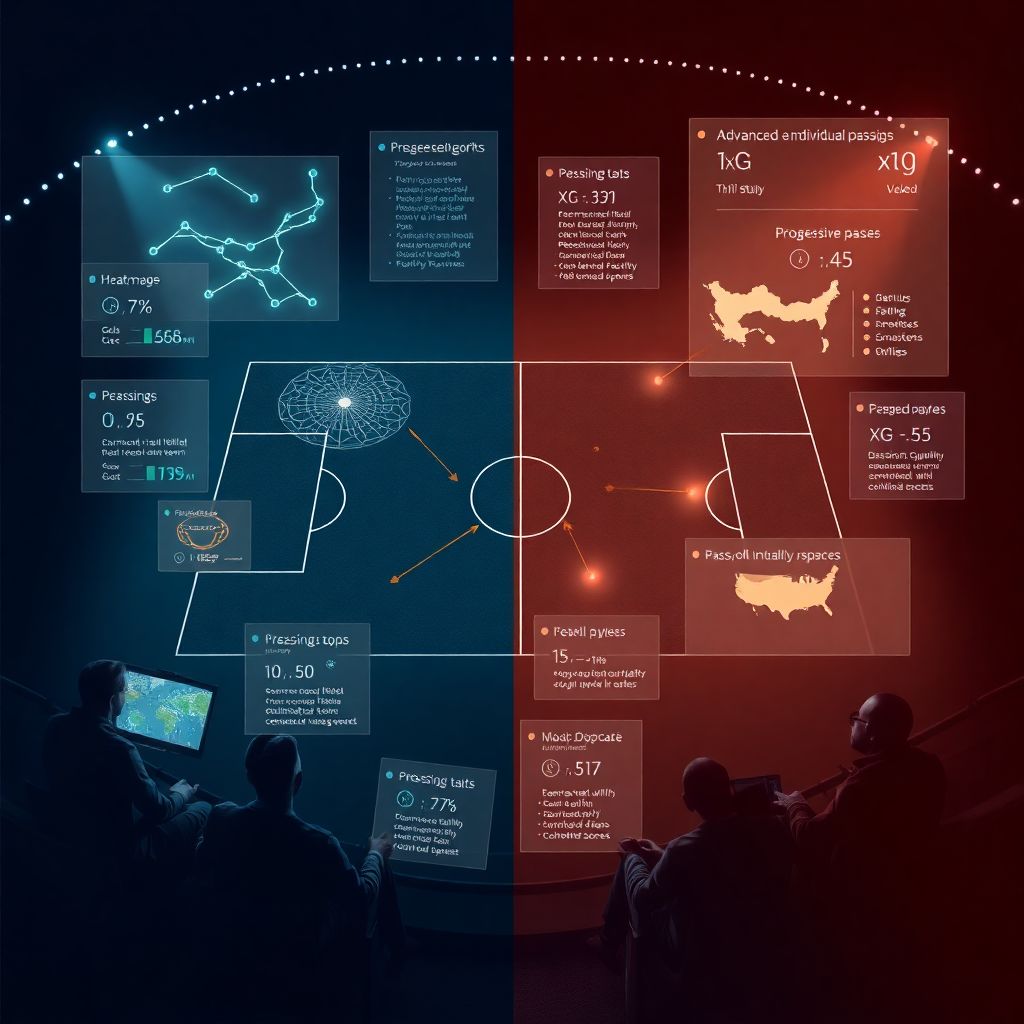 Аналитика матчей и индивидуальная эффективность игроков в современном футболе
