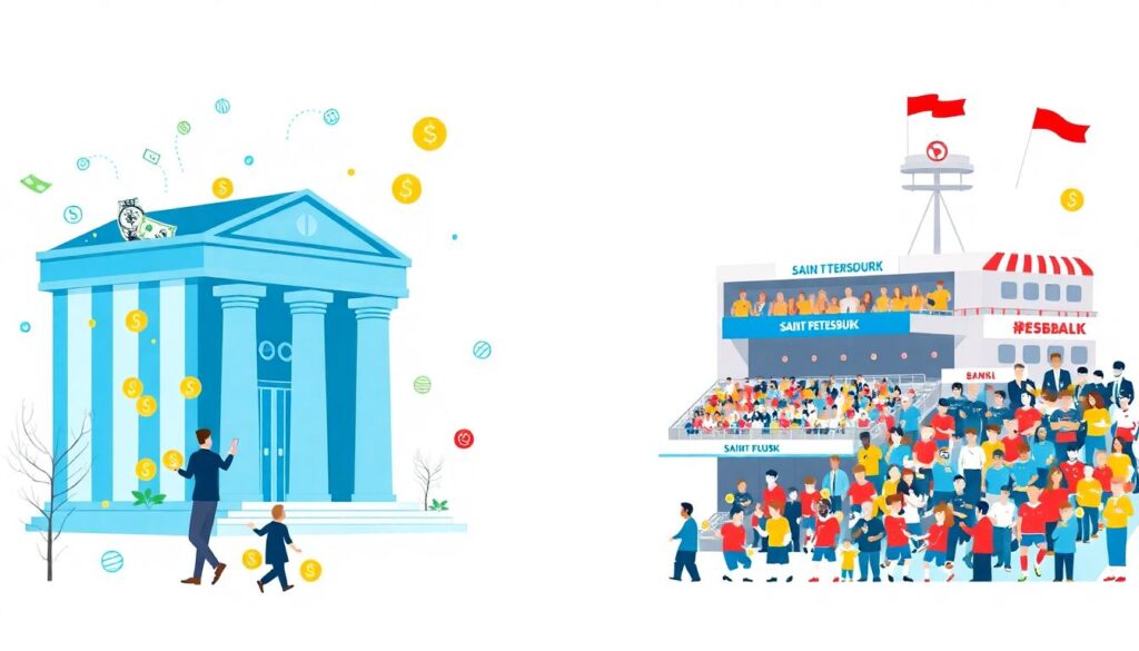 Банки и клубы: финансовые партнеры СПб - иллюстрация