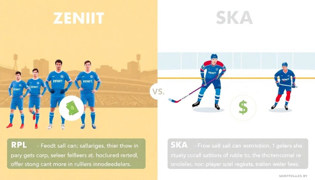 Сравнительный анализ зарплат игроков СПб клубов - иллюстрация