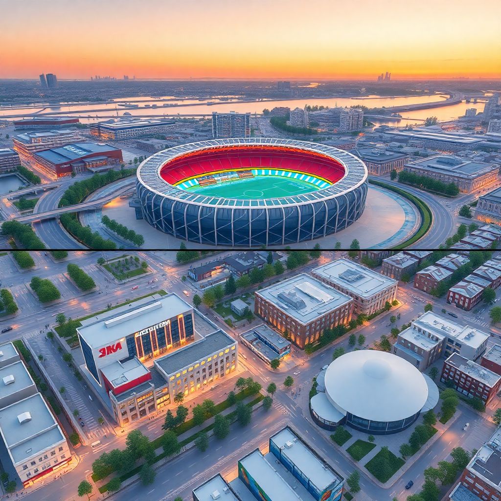 Инфраструктурные проекты вокруг стадионов СПб: развитие города и районов